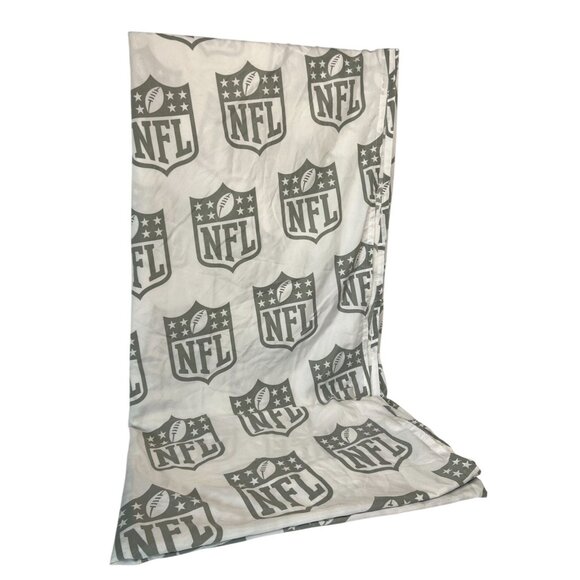 Northwest Bedding Other - NFL Twin Flat Sheet Gray Logo Repeat Northwest Bedding